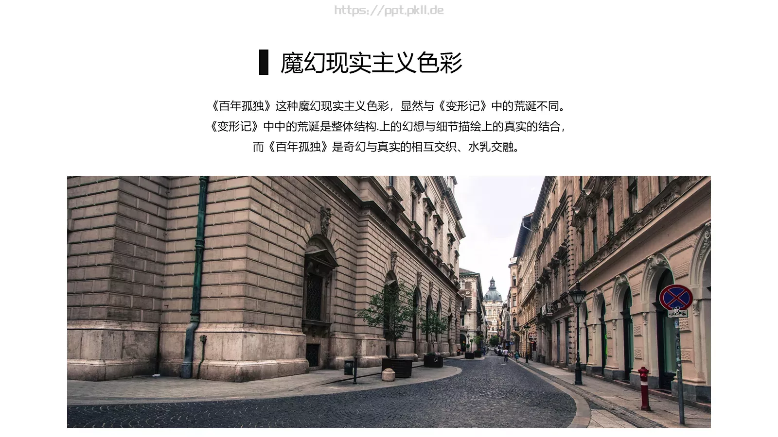 《百年孤独》名著导读读后感PPT模板 第 11 页预览图