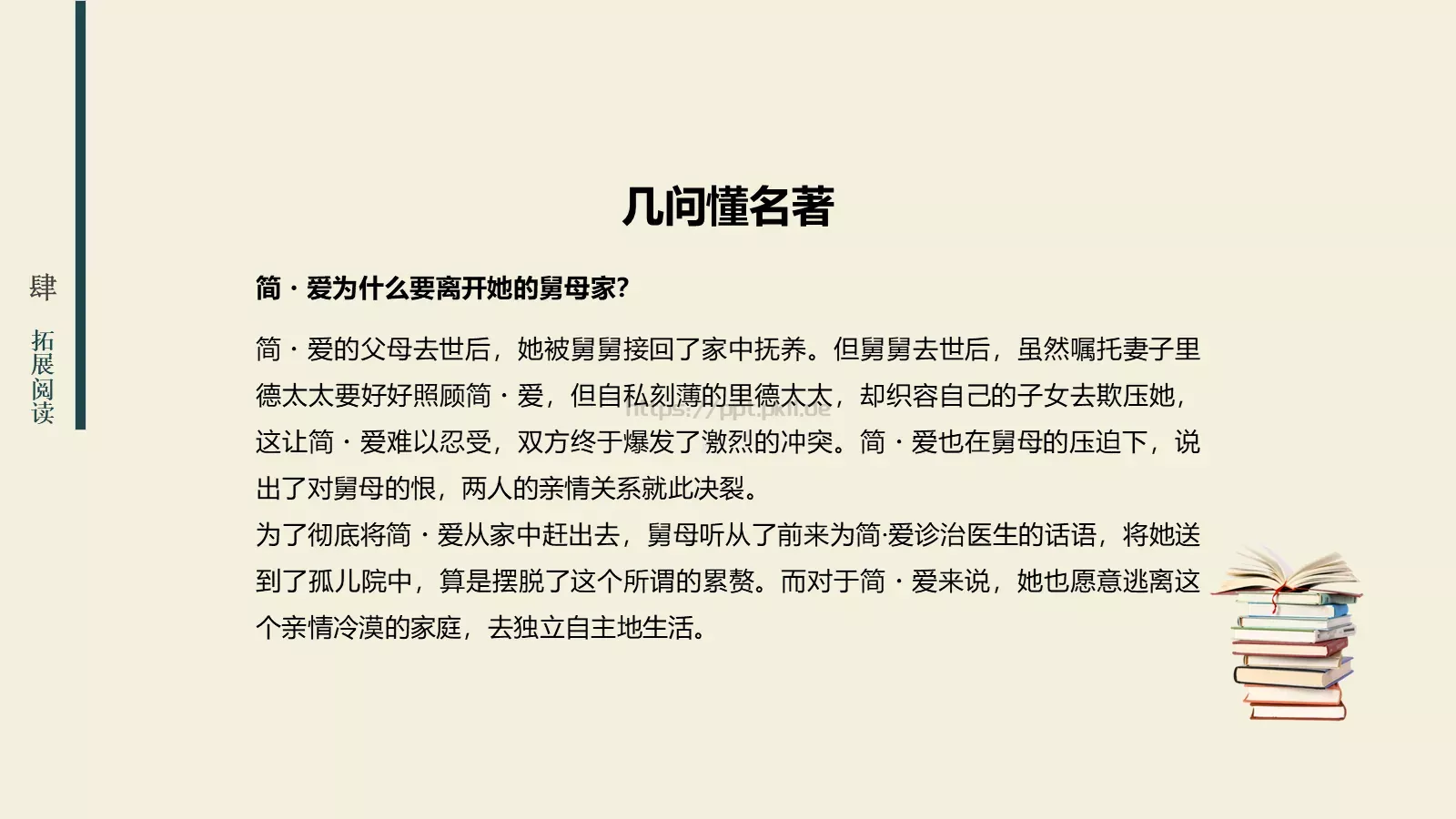 影响孩子一生的读本PPT模板 第 18 页预览图