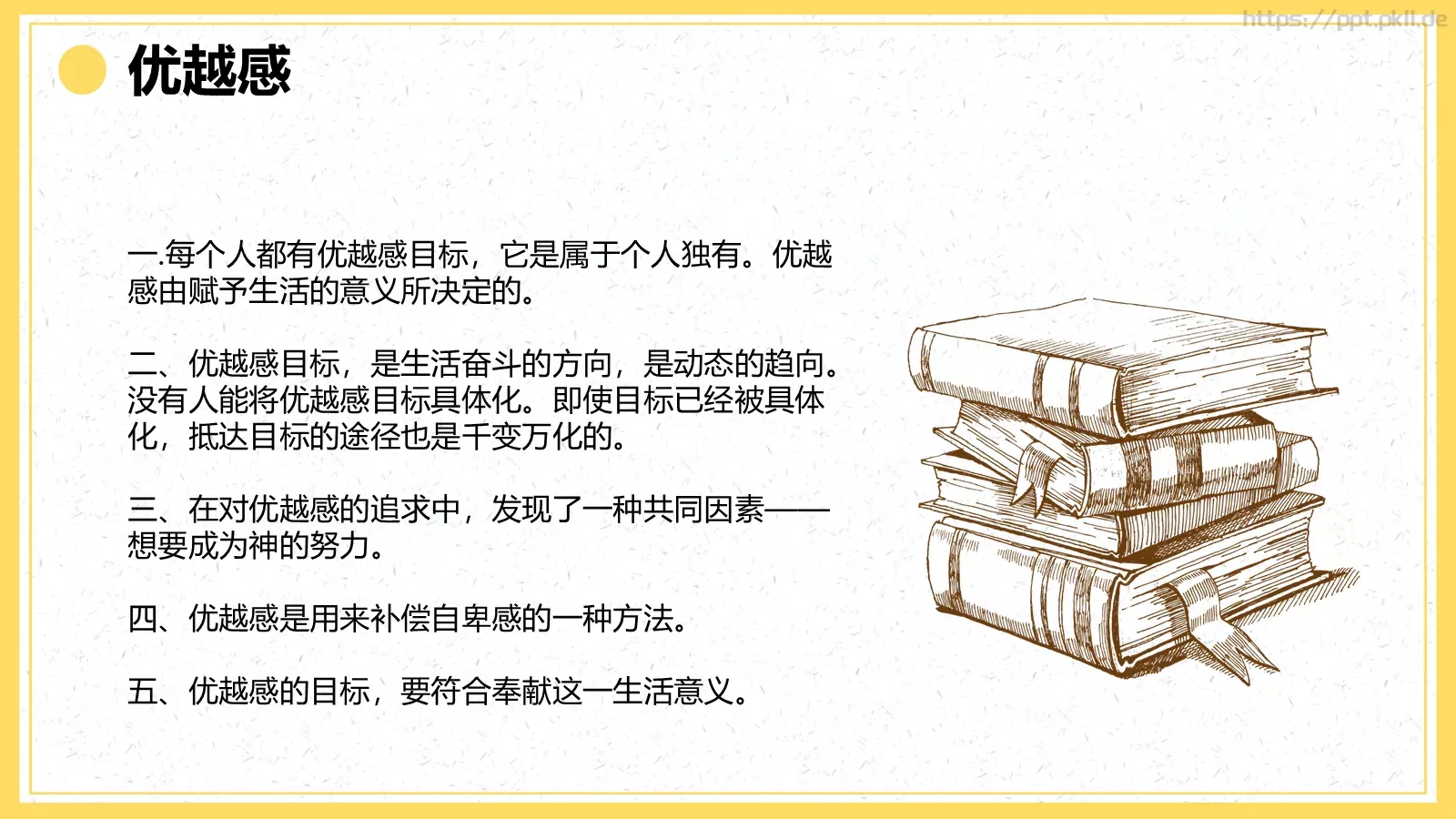 《自卑与超越》读书分享PPT模板 第 21 页预览图