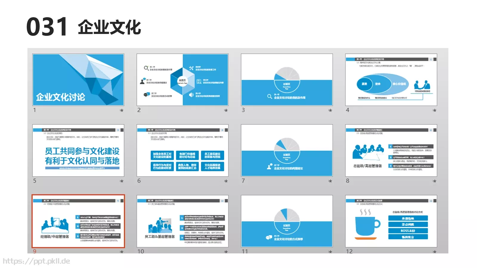 互联网科技通用汇报PPT模板 第 31 页预览图