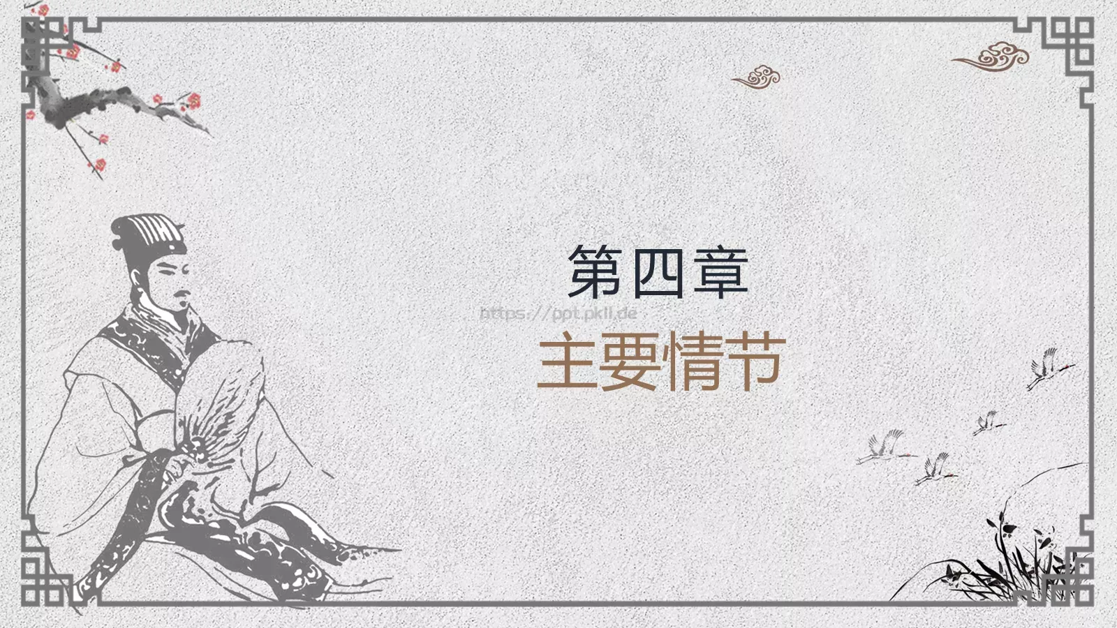 名著阅读PPT模板 第 15 页预览图
