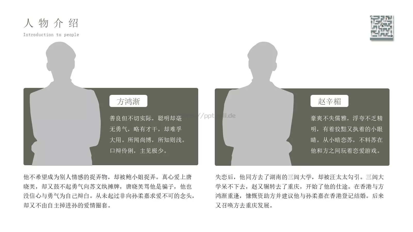 汇报人唐峰商务汇报PPT模板 第 8 页预览图