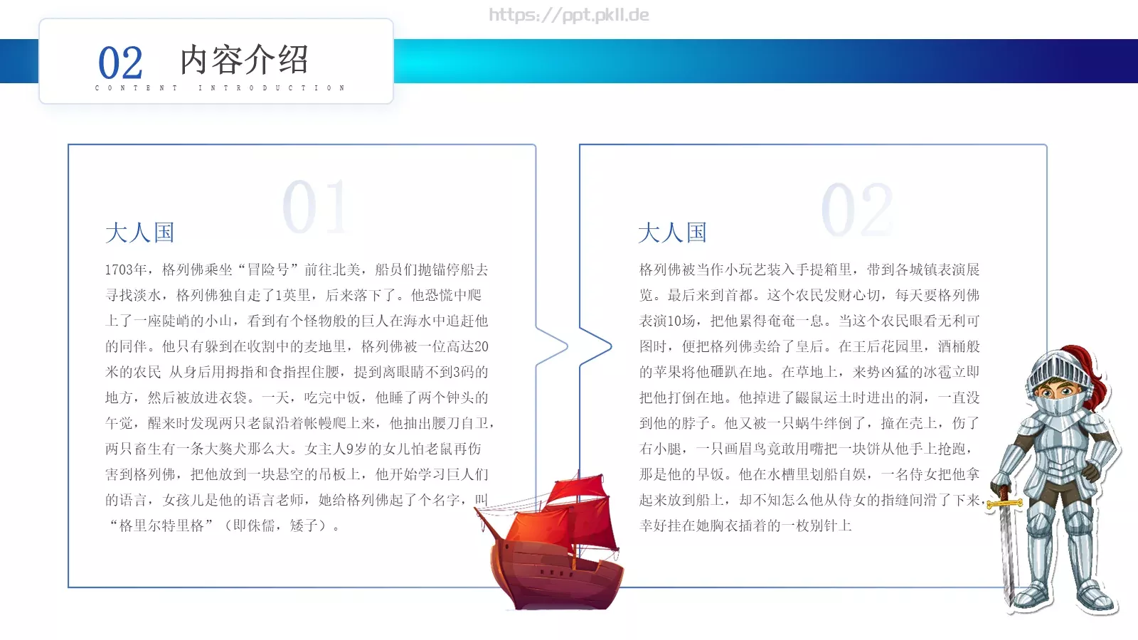 演讲人介绍PPT模板 第 9 页预览图