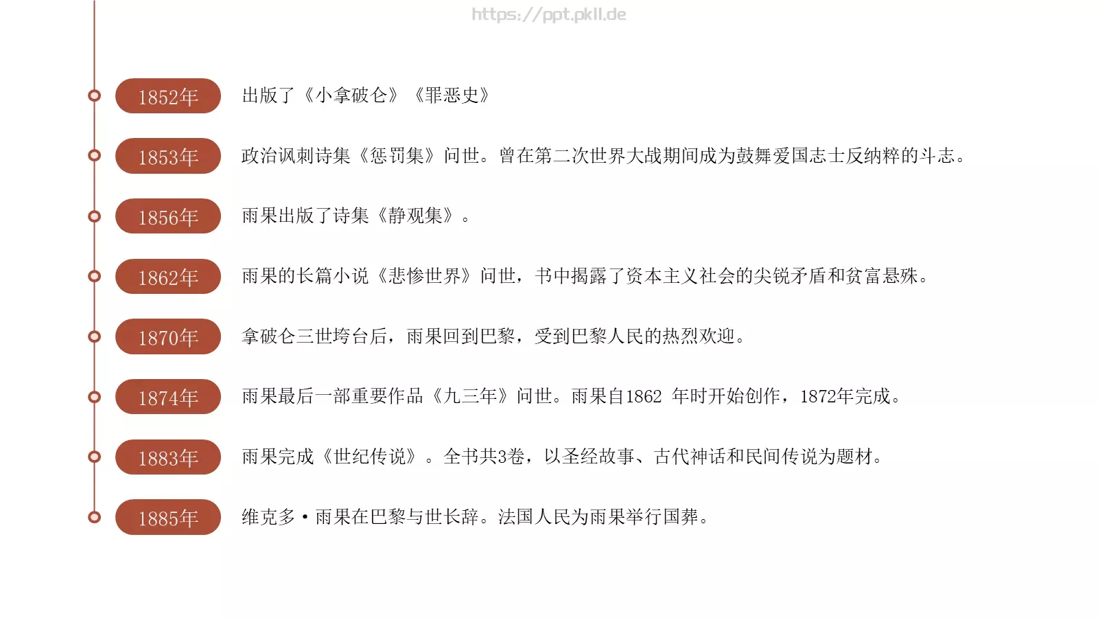 巴黎圣母院介绍PPT模板 第 6 页预览图