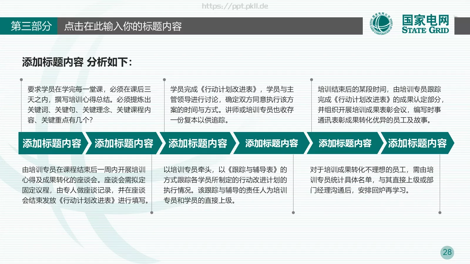 竞聘述职适用工作总结PPT模板 第 28 页预览图