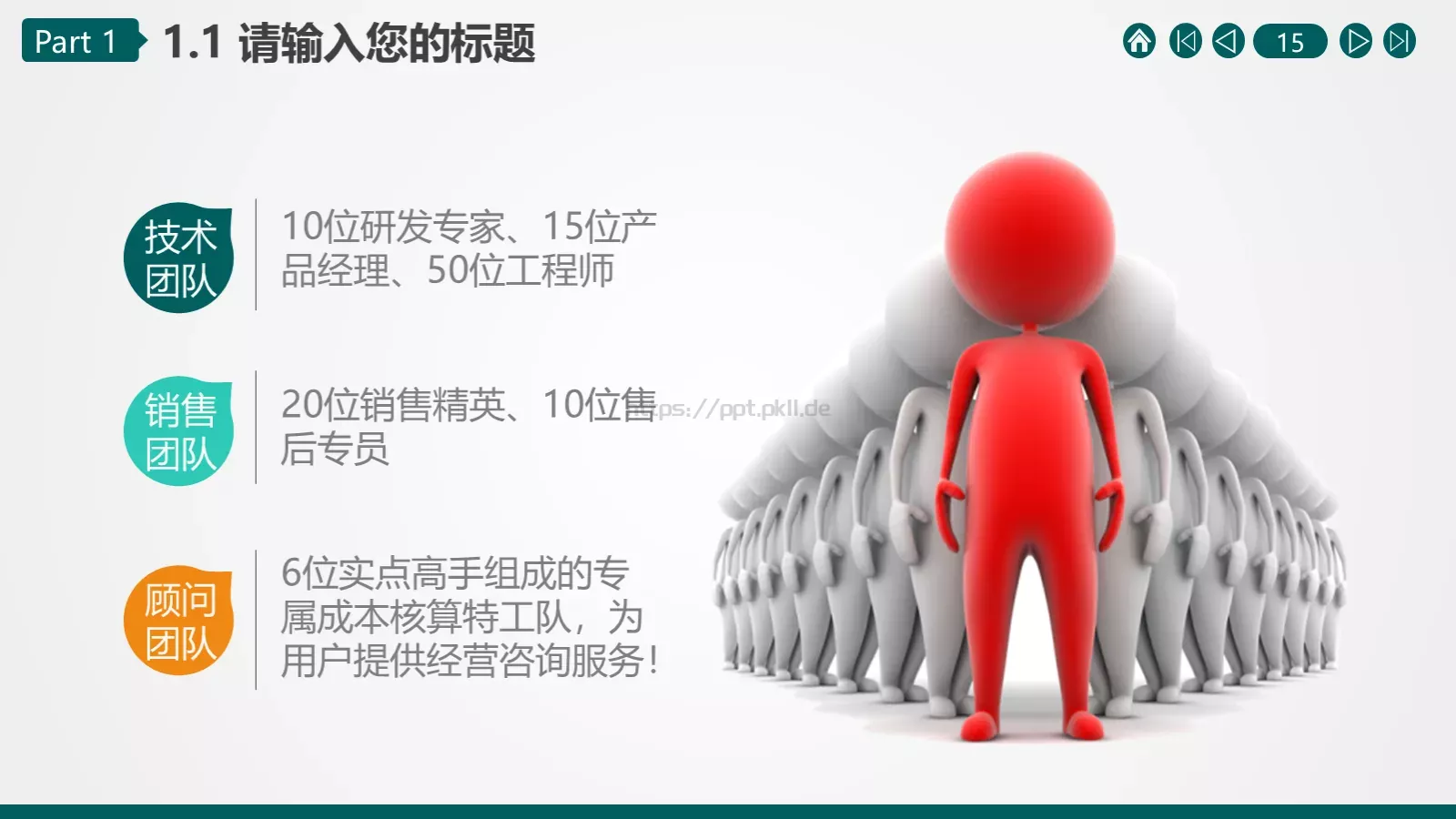 商务汇报通用PPT模板 第 15 页预览图