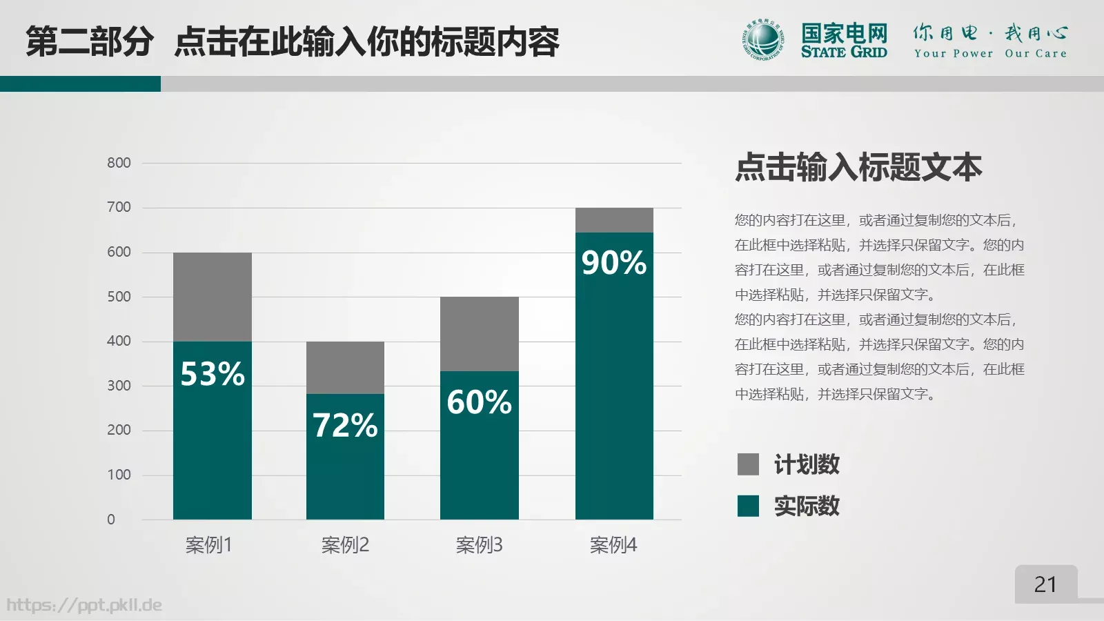 项目总结PPT模板 第 21 页预览图