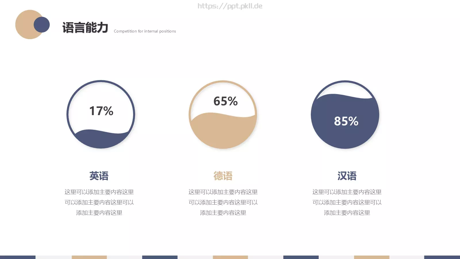 内部竞聘报告PPT模板 第 9 页预览图