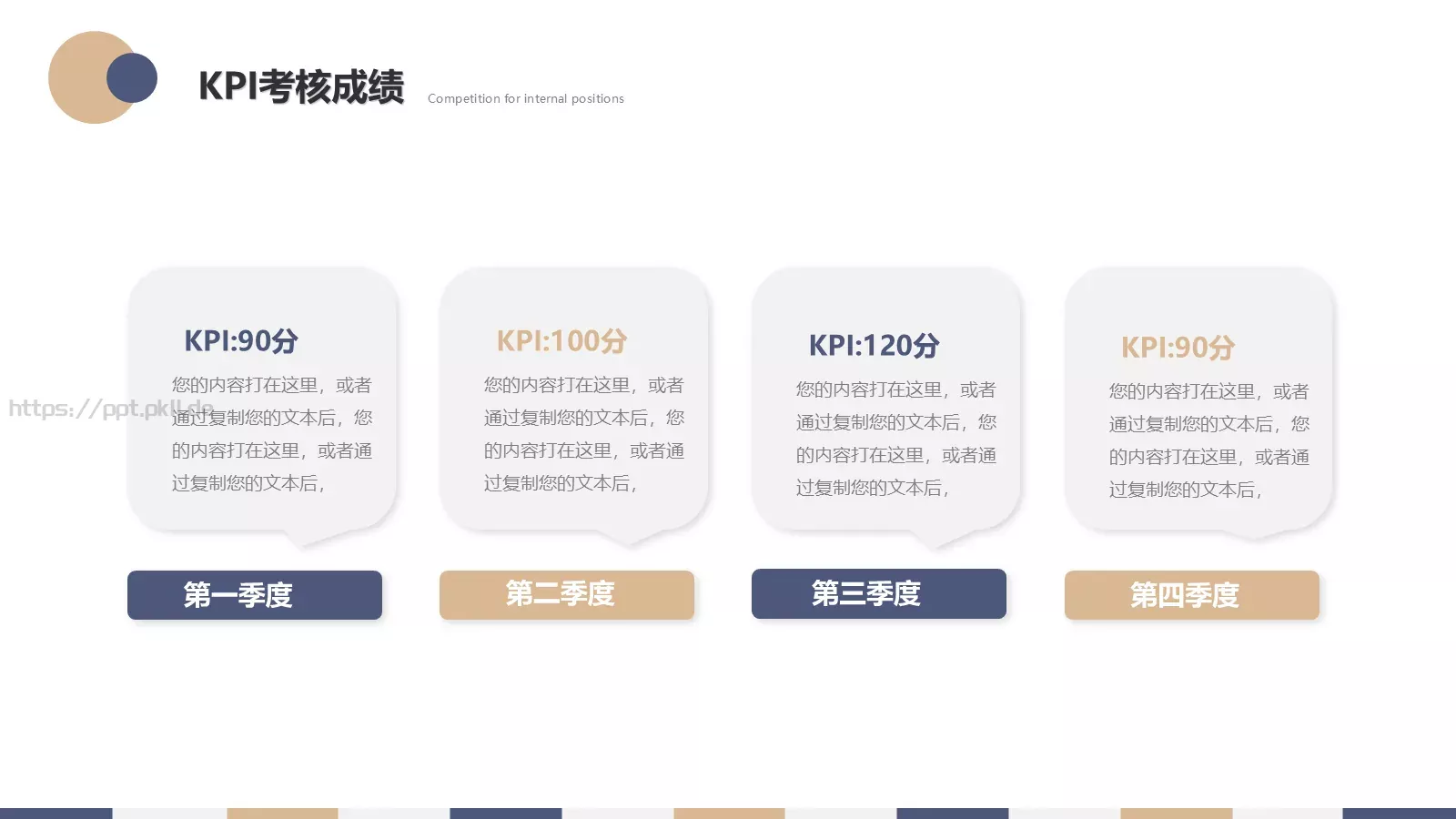 内部竞聘报告PPT模板 第 10 页预览图
