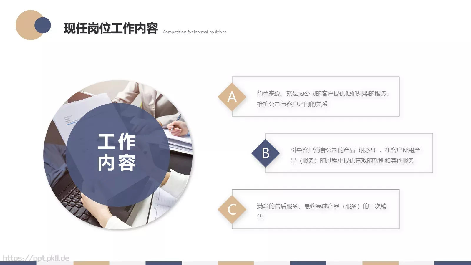 内部竞聘报告PPT模板 第 12 页预览图