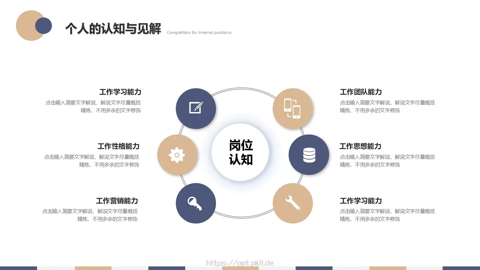 内部竞聘报告PPT模板 第 20 页预览图
