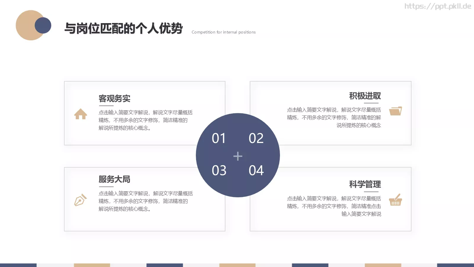 内部竞聘报告PPT模板 第 25 页预览图