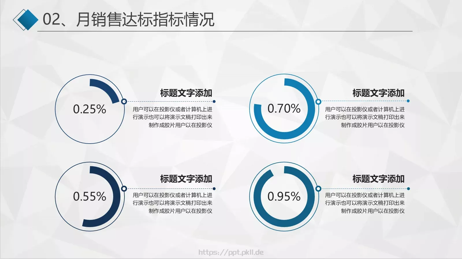 工作计划汇报PPT模板 第 13 页预览图