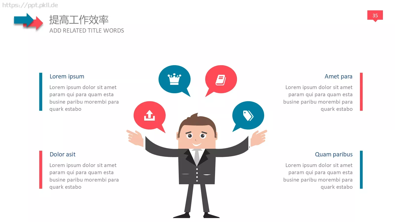 年终总结工作汇报PPT模板 第 35 页预览图