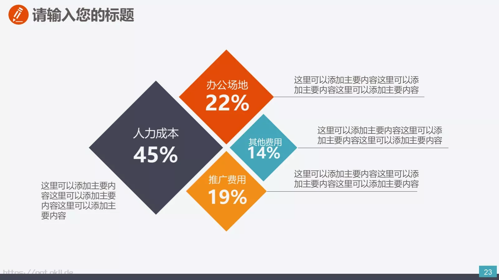 通用商务汇报PPT模板 第 23 页预览图