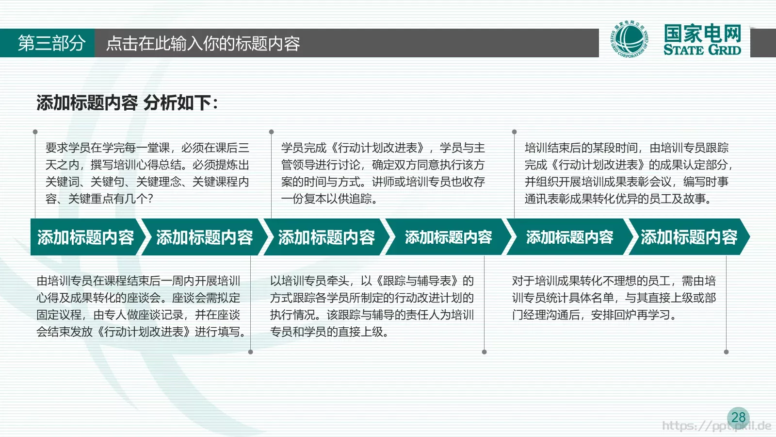 竞聘述职工作总结PPT模板 第 28 页预览图