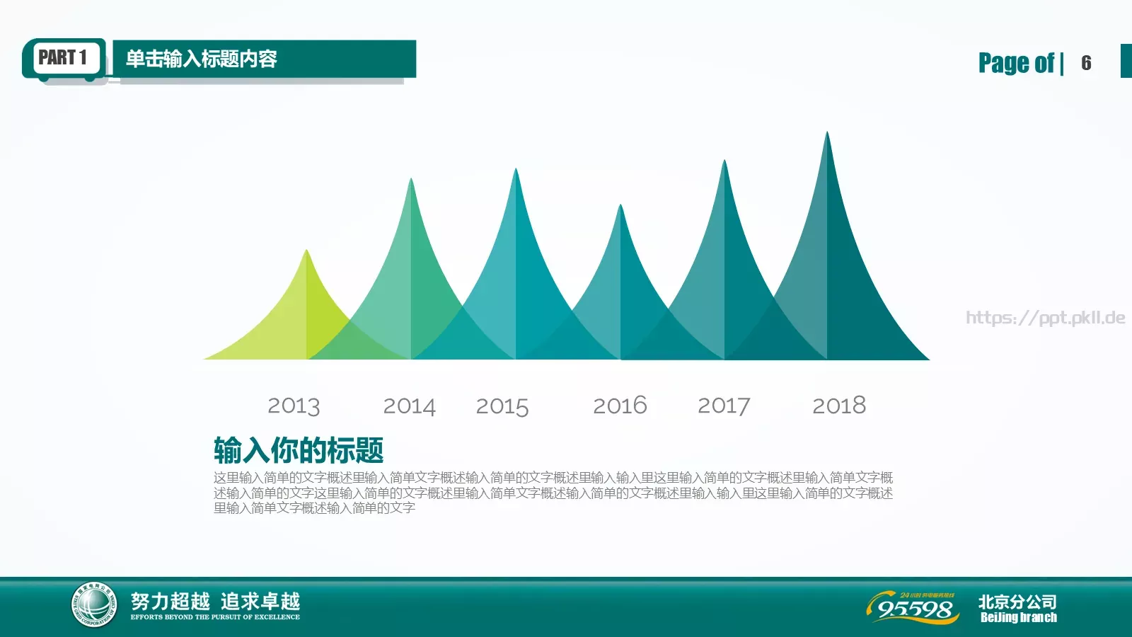 工作汇报工作总结PPT模板 第 6 页预览图