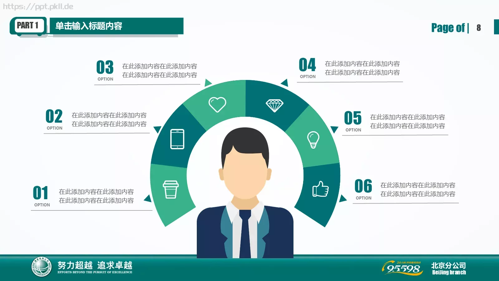 工作汇报工作总结PPT模板 第 8 页预览图