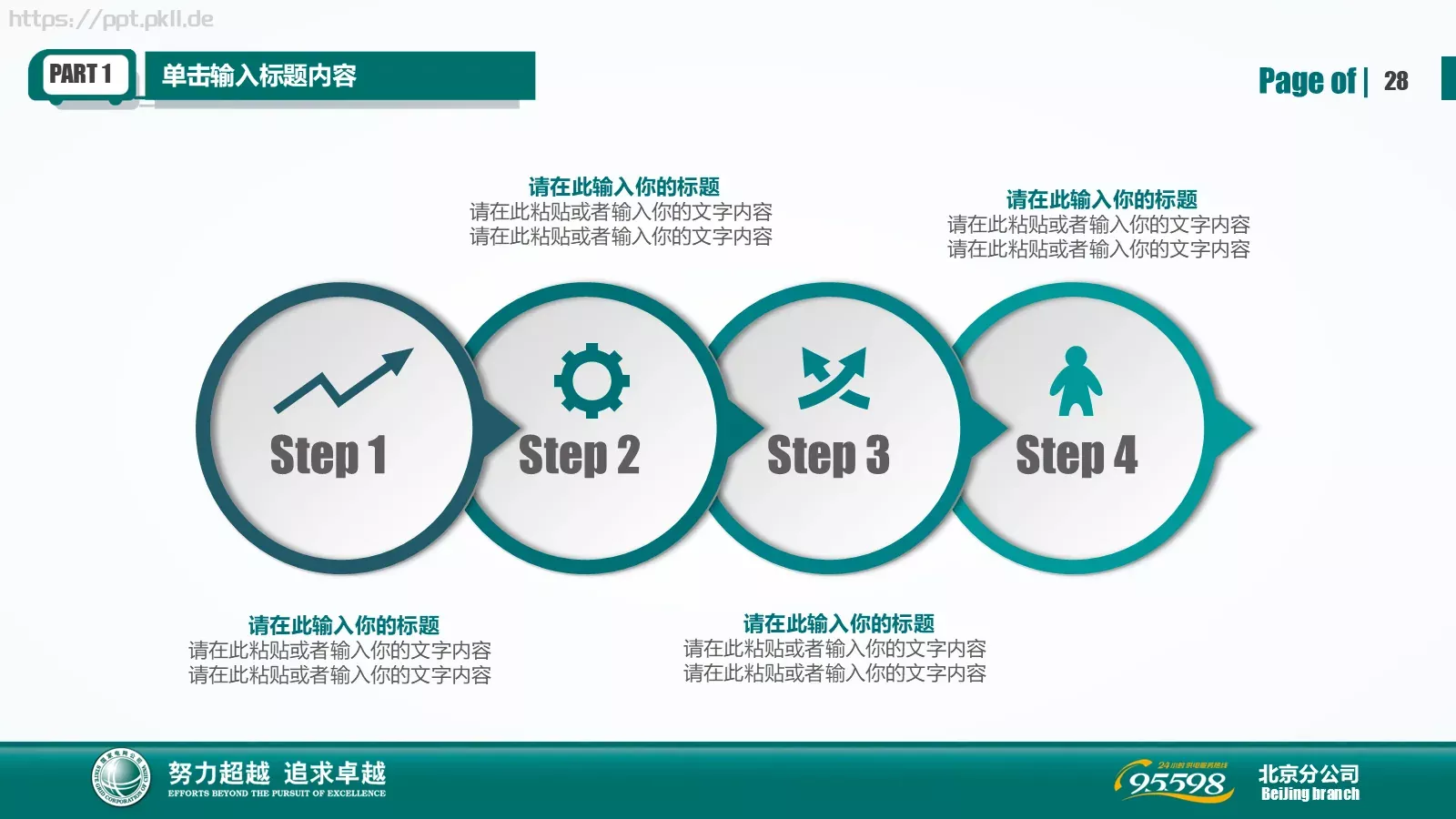工作汇报工作总结PPT模板 第 28 页预览图