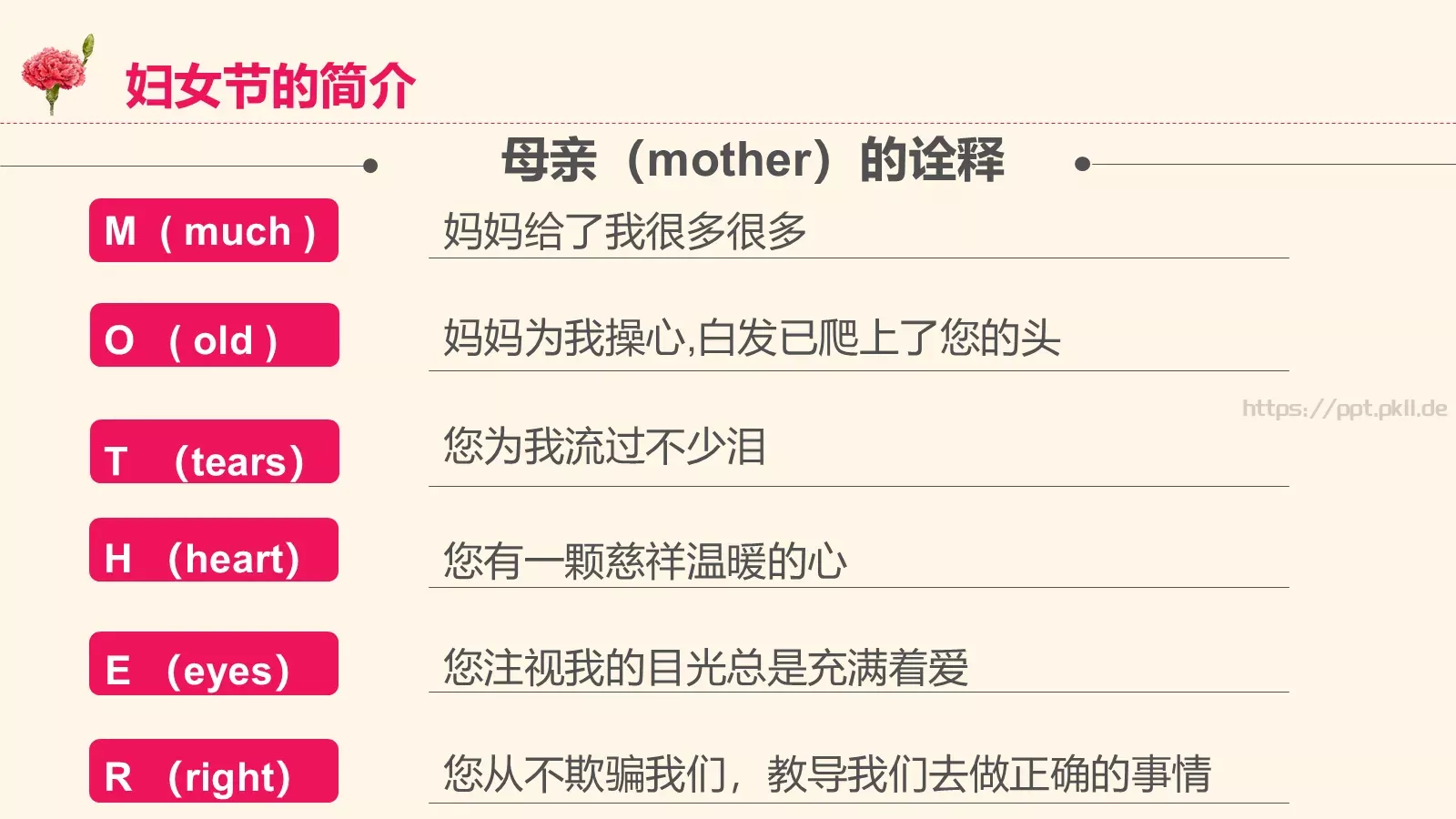 三八妇女节卡通PPT模板 第 10 页预览图