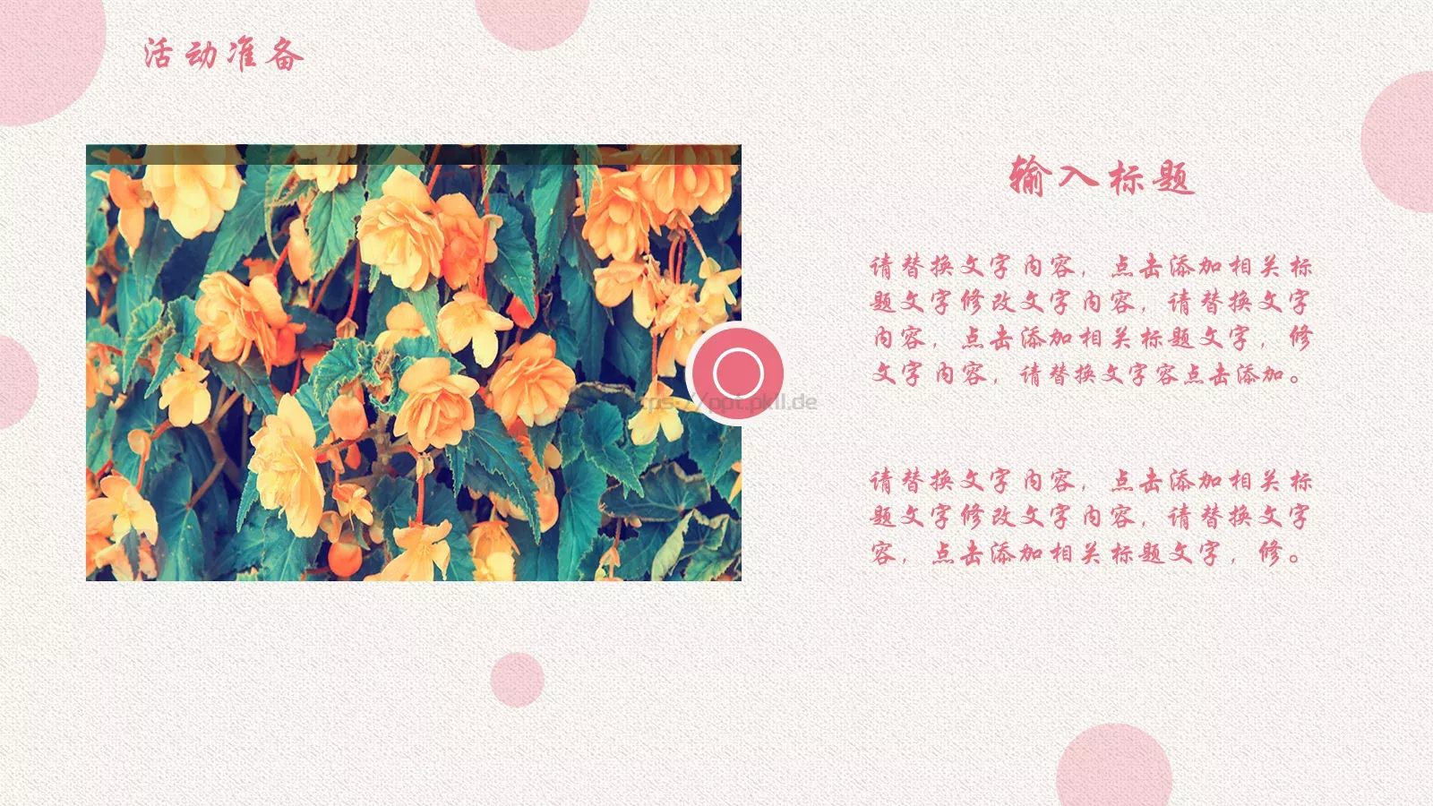 妇女节活动策划PPT模板 第 16 页预览图