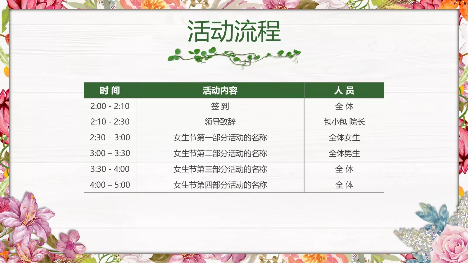 地点：大厦多功能厅PPT模板 第 4 页缩略图