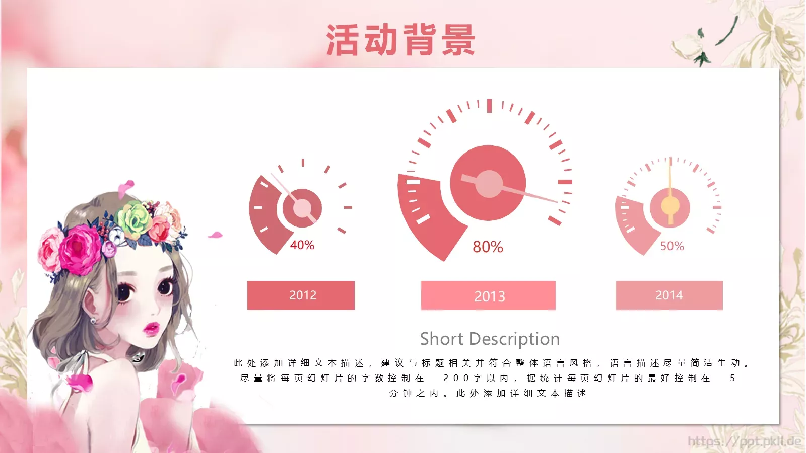 妇女节汇报PPT模板 第 4 页缩略图
