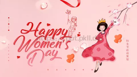 妇女节PPT模板 缩略图