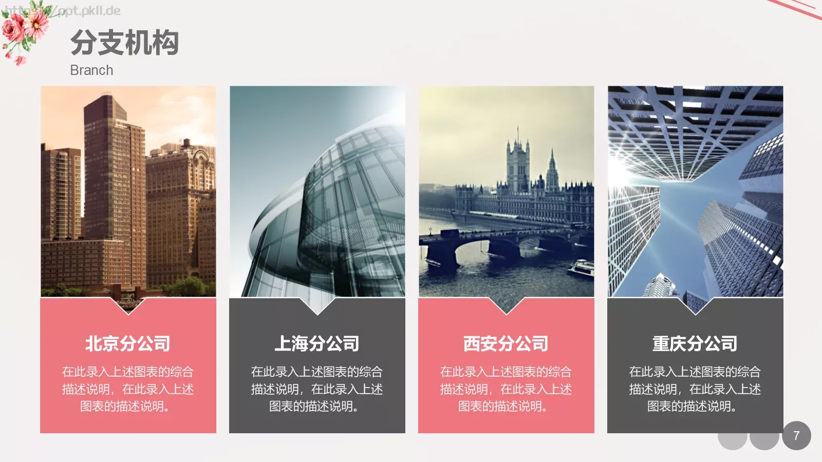 产品发布PPT模板 第 7 页预览图