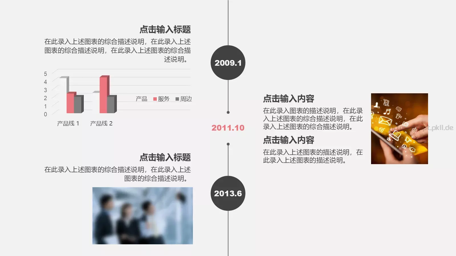 产品发布PPT模板 第 13 页预览图
