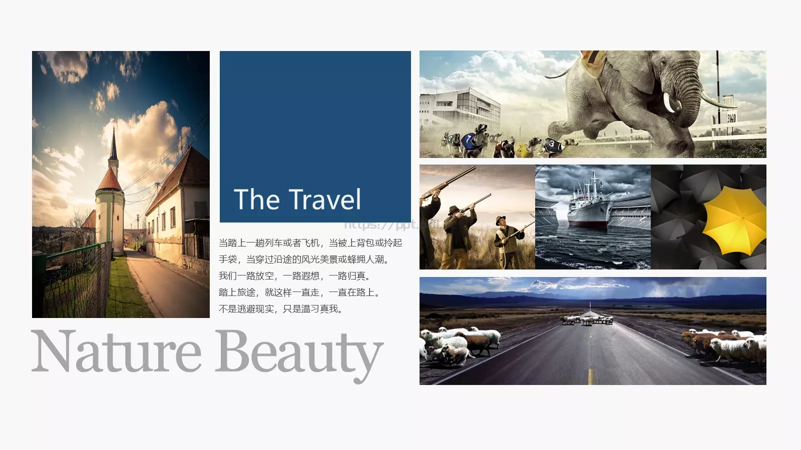 旅游摄影展示PPT模板 第 19 页预览图