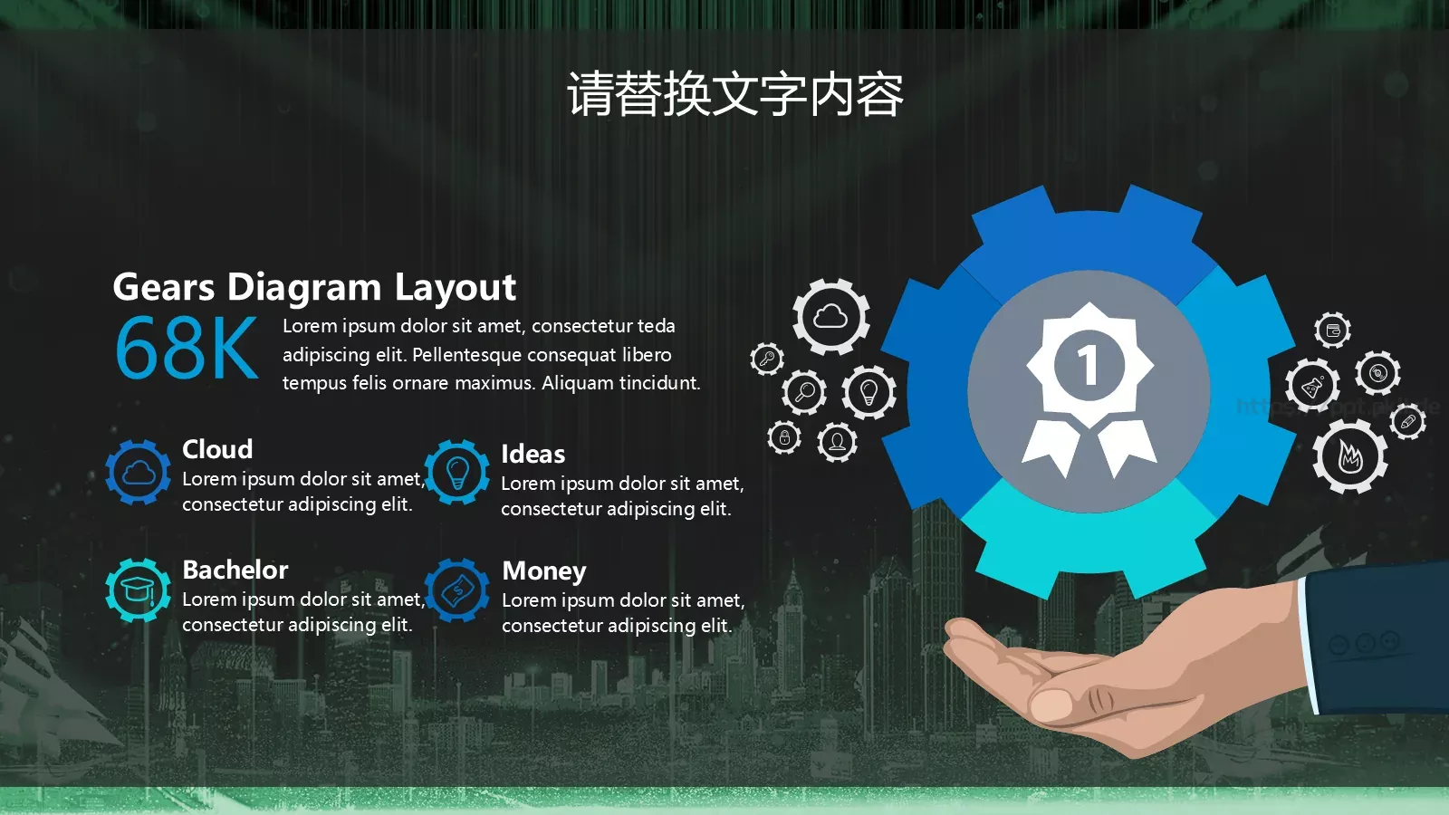 黑科技创未来产品发布PPT模板 第 11 页预览图