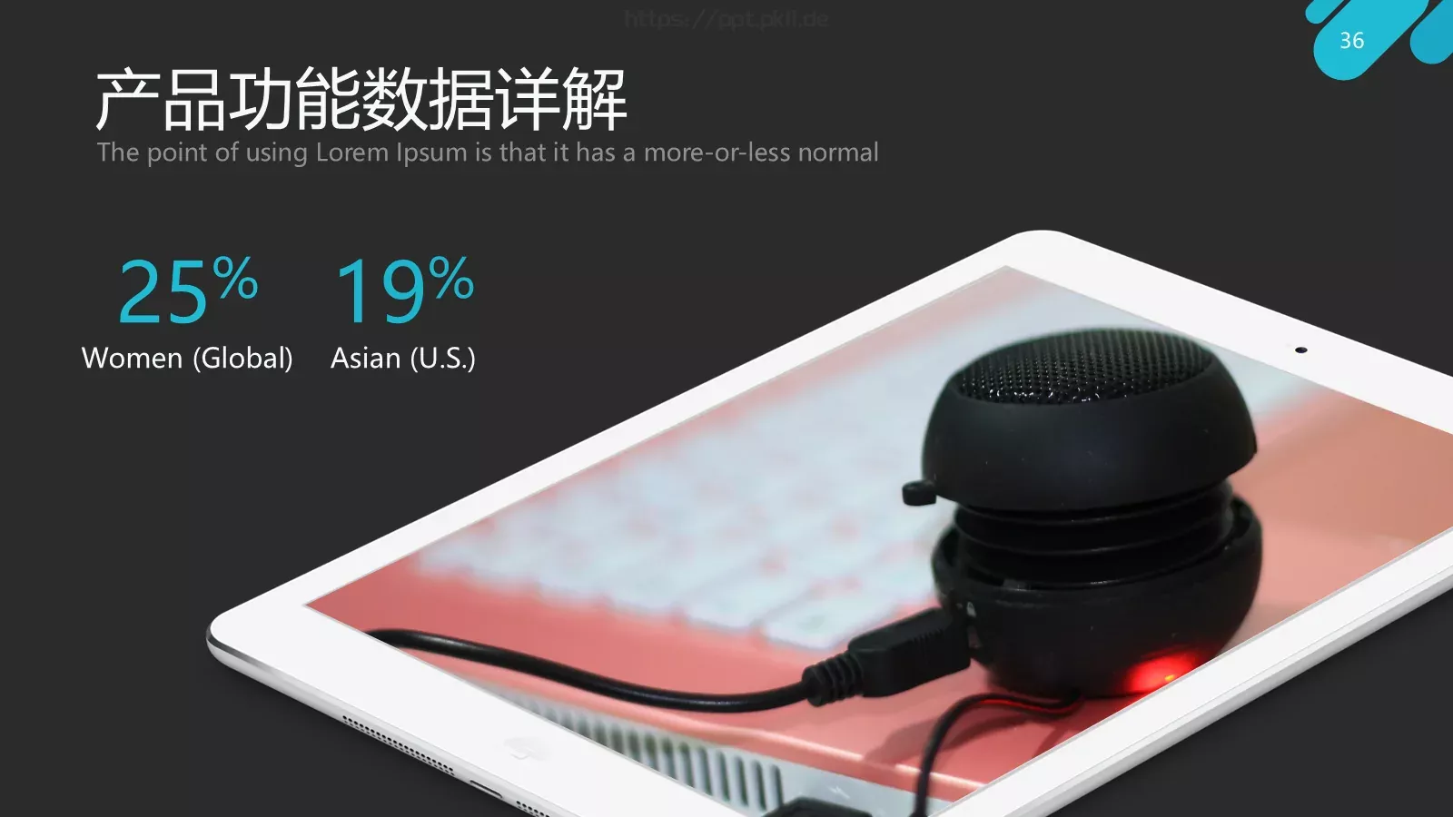 智慧生活产品发布PPT模板 第 36 页预览图