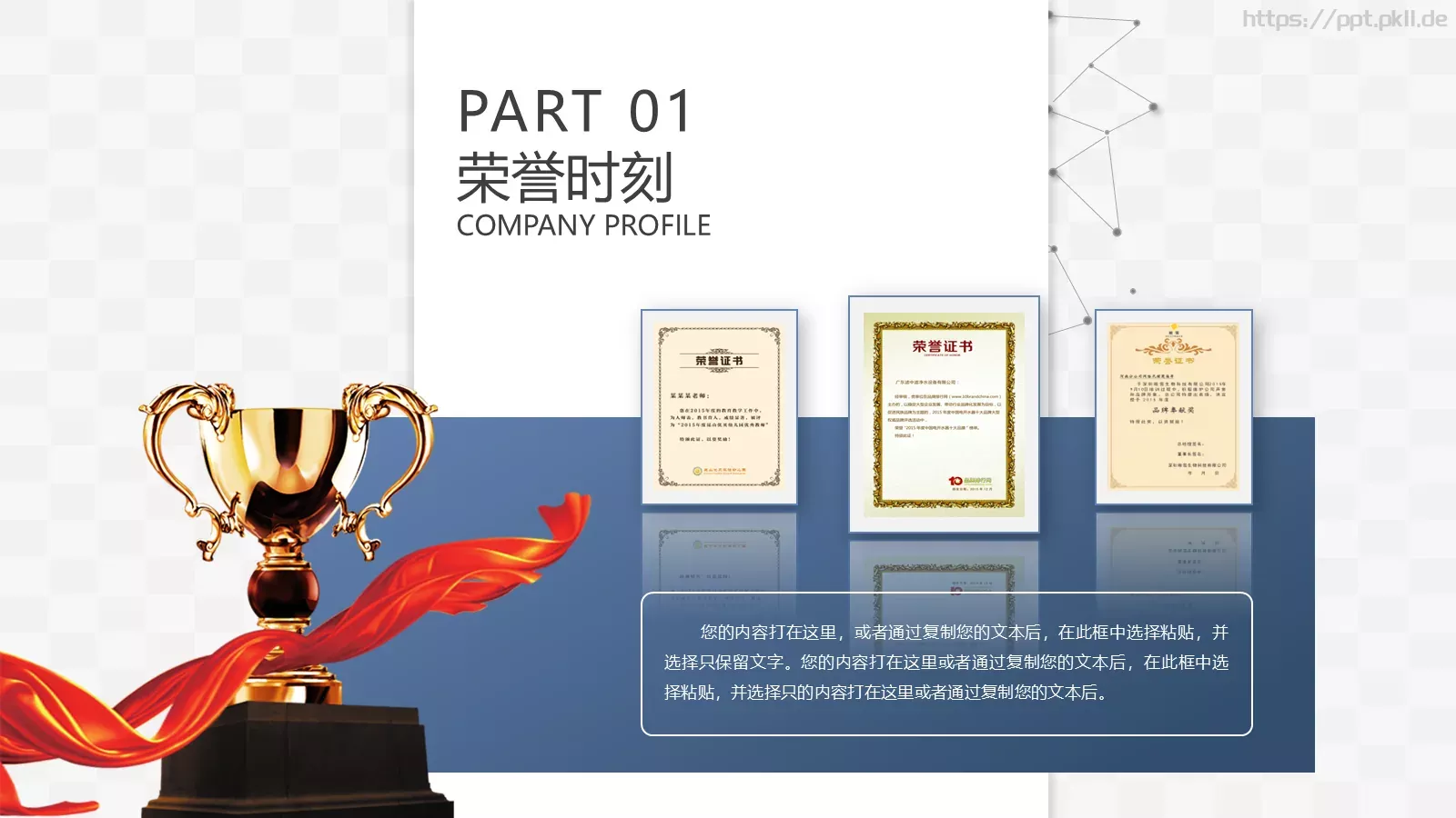 公司简介与产品介绍PPT模板 第 10 页预览图