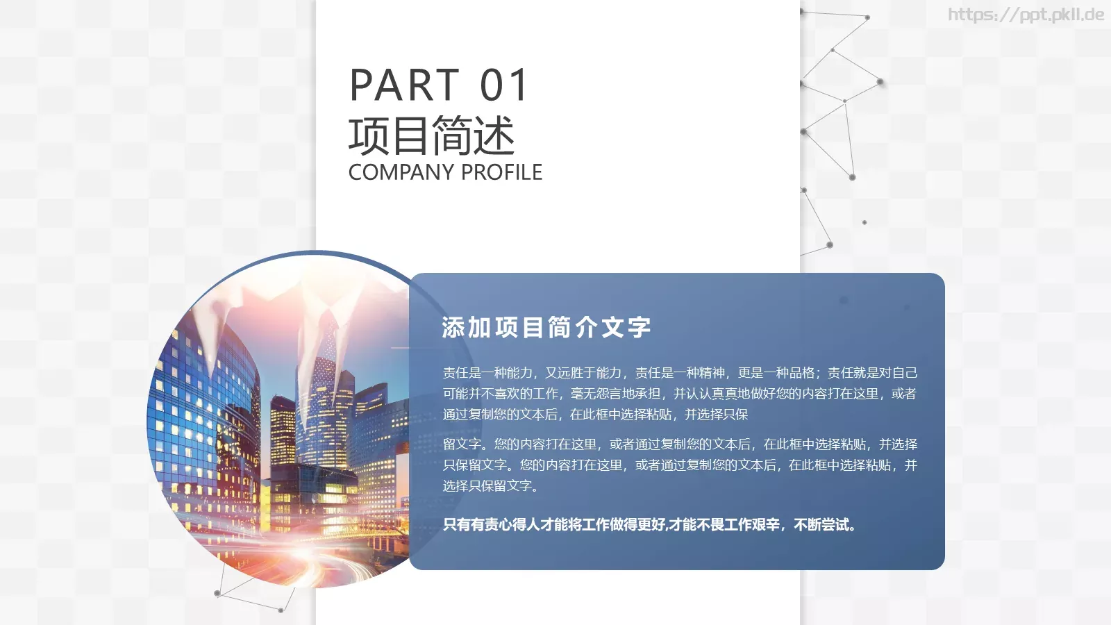 公司简介与产品介绍PPT模板 第 12 页预览图