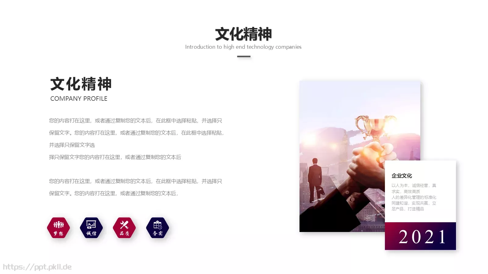 公司介绍宣传PPT模板 第 11 页预览图