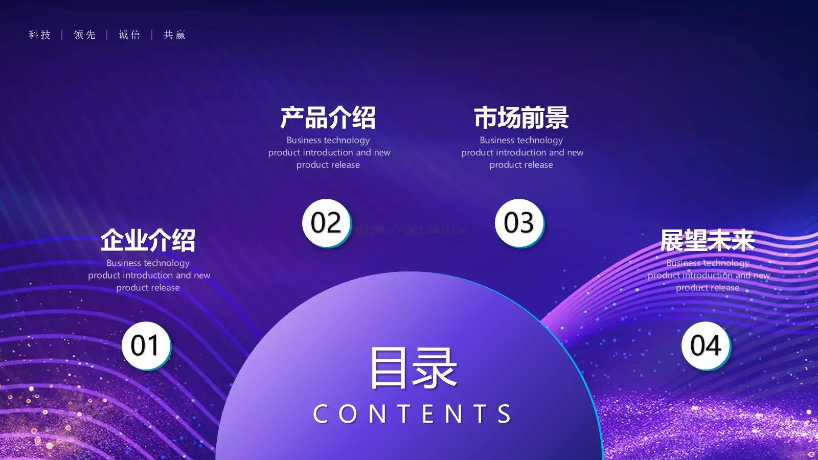 产品介绍PPT模板 第 2 页缩略图