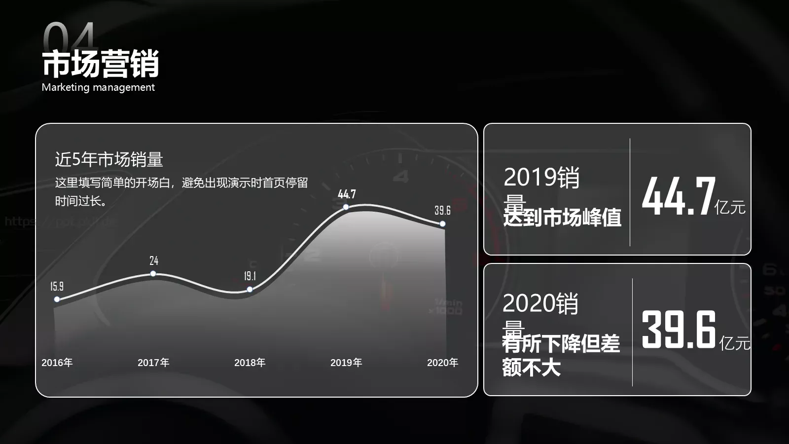 汽车新款介绍PPT模板 第 20 页预览图