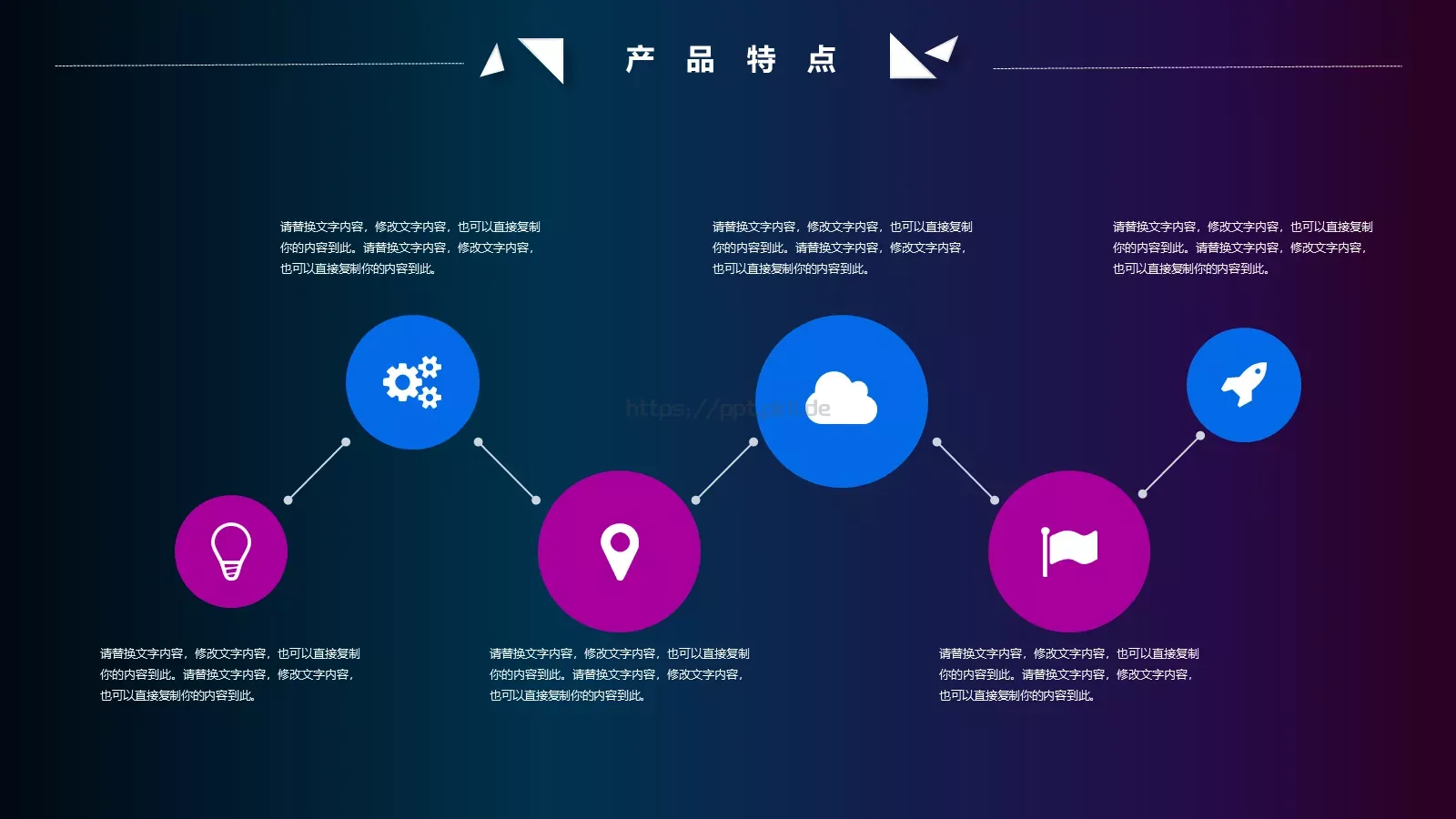 科技产品发布会PPT模板 第 19 页预览图