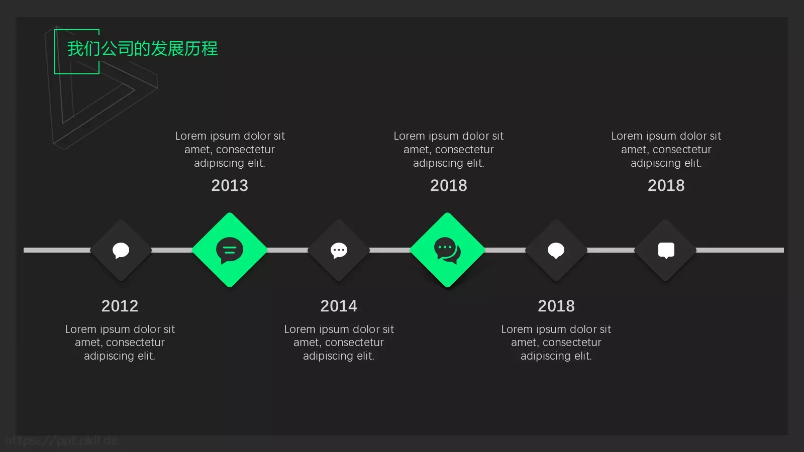 高端产品推介模板 第 6 页预览图