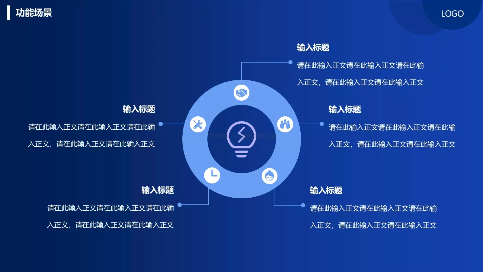公司产品介绍PPT模板 第 14 页预览图