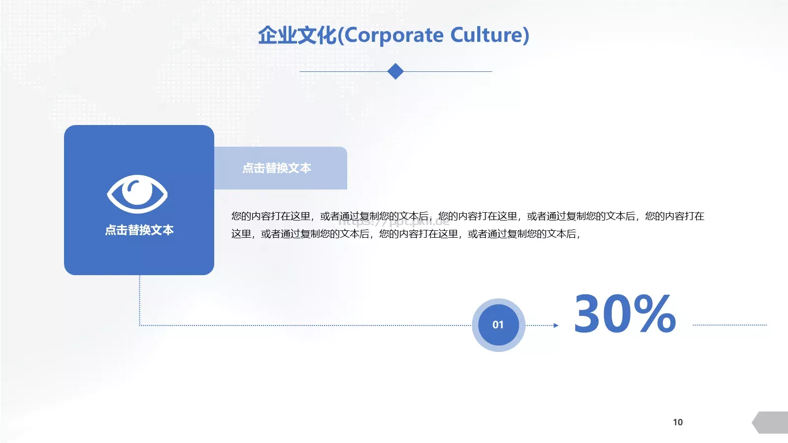 公司介绍PPT模板 第 10 页预览图