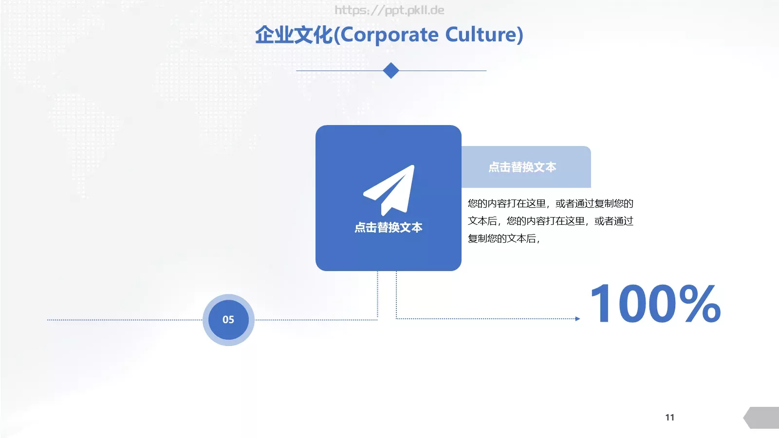 公司介绍PPT模板 第 11 页预览图