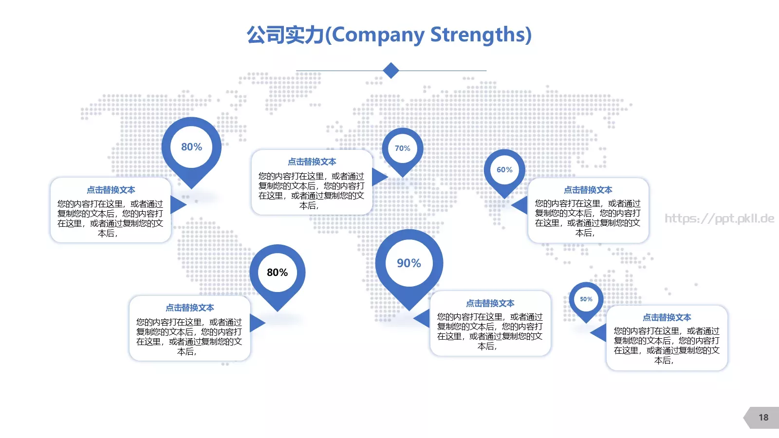 公司介绍PPT模板 第 18 页预览图