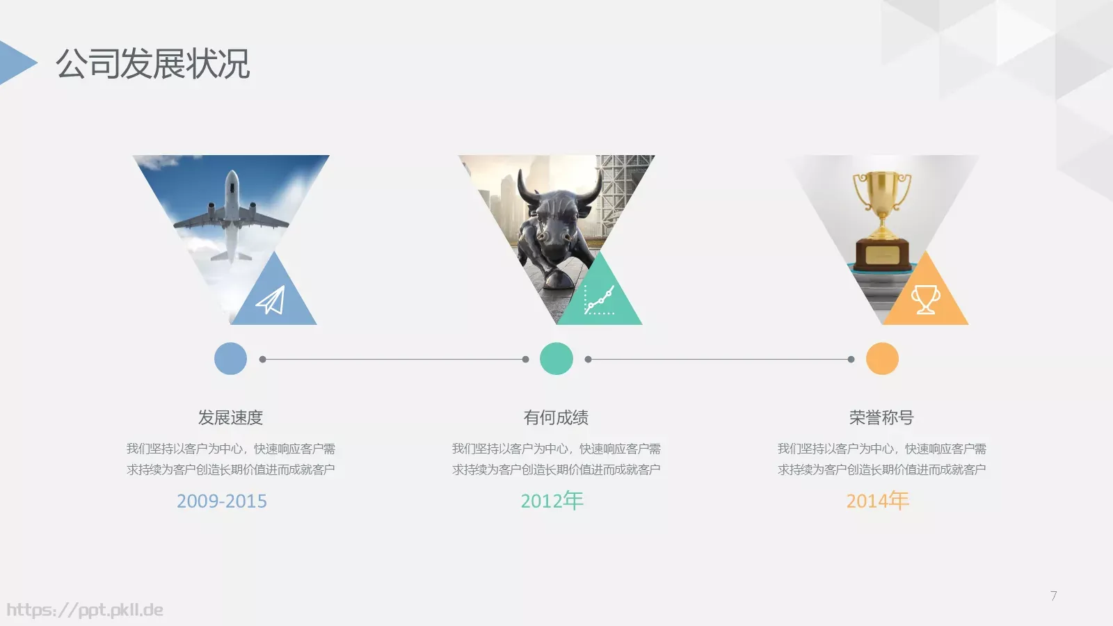 季度总结PPT模板 第 7 页预览图
