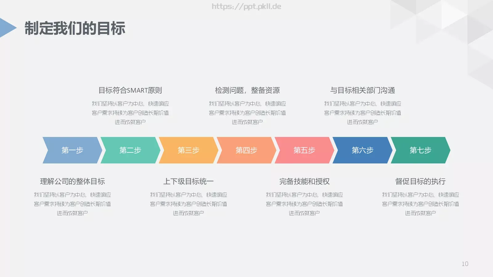季度总结PPT模板 第 10 页预览图