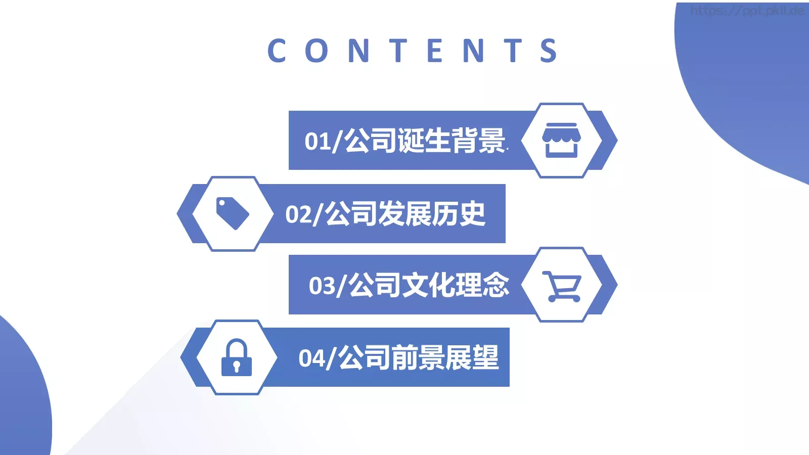 公司介绍汇报PPT模板 第 2 页缩略图