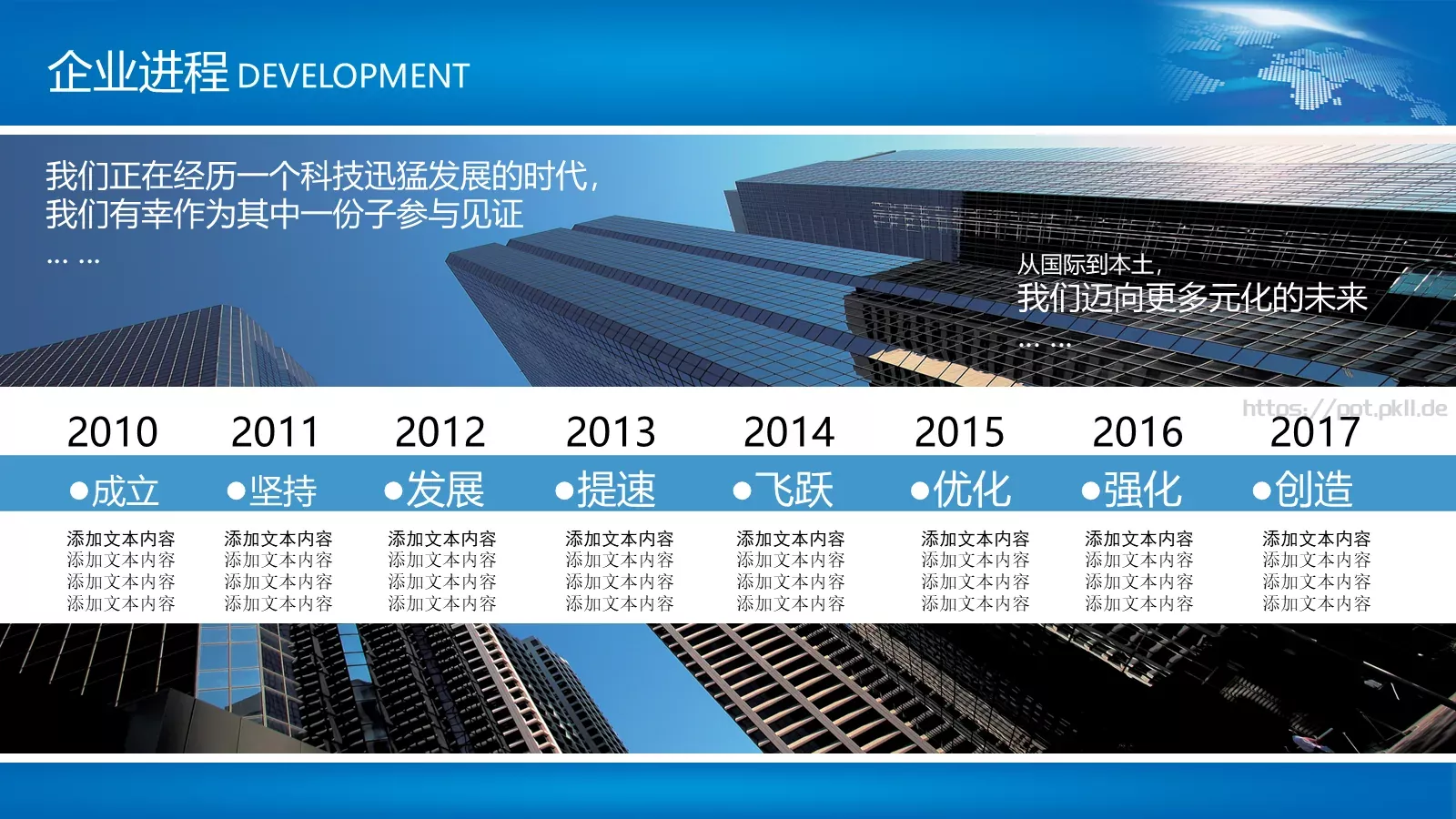 公司简介与产品介绍动态PPT模板 第 4 页缩略图