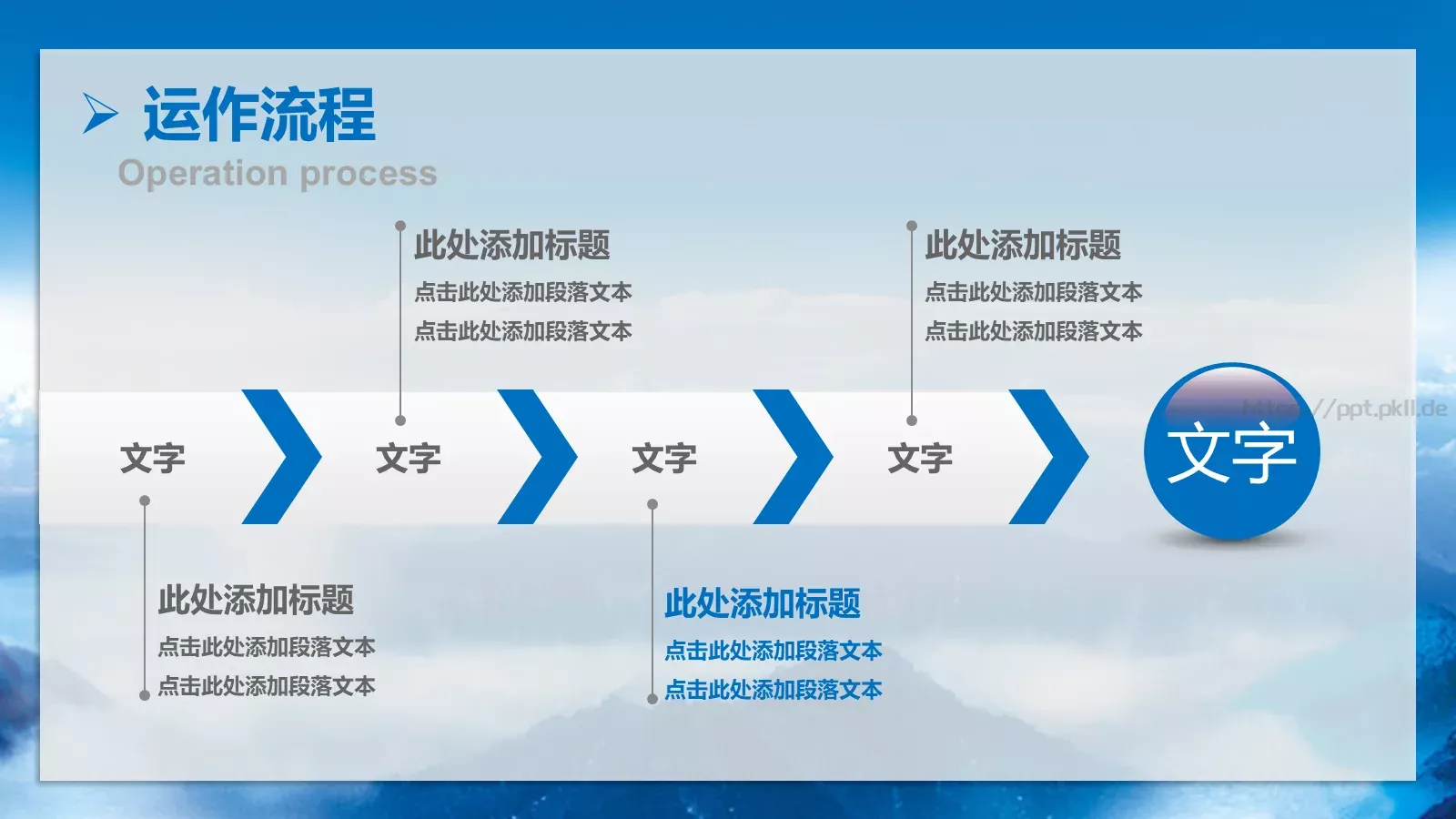 公司简介决定我们的视野PPT模板 第 12 页预览图