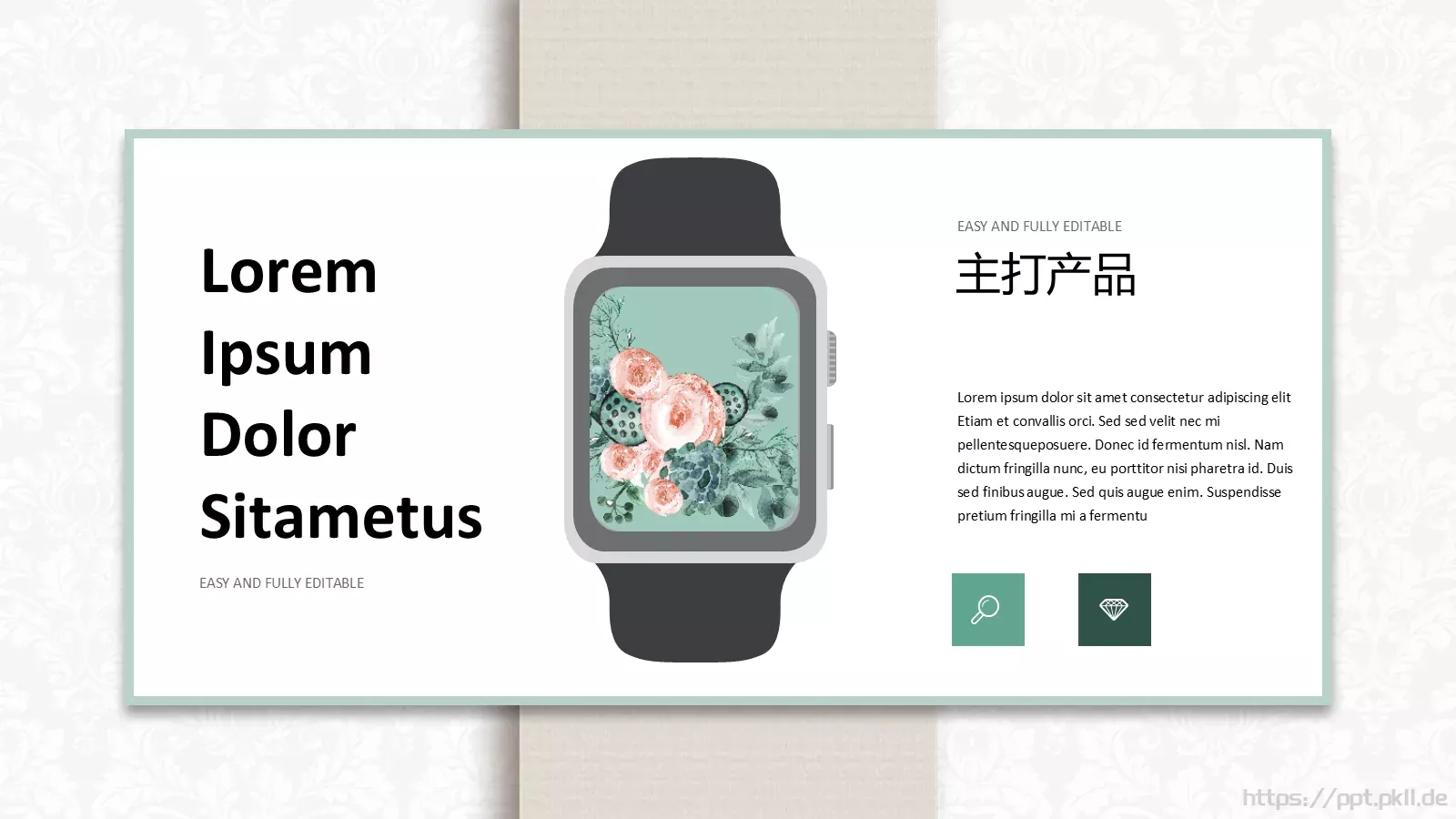 产品发布PPT模板 第 18 页预览图